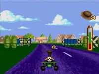 une photo d'Ã©cran de Toy Story sur Sega Megadrive